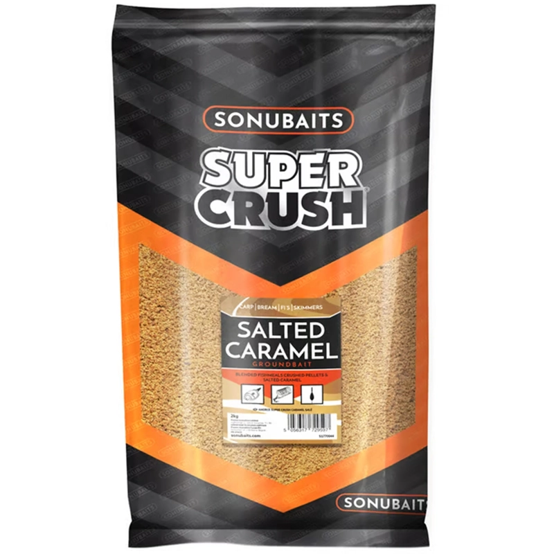 Sonubaits Supercrush Salted Caramel Groundbait 2Kg